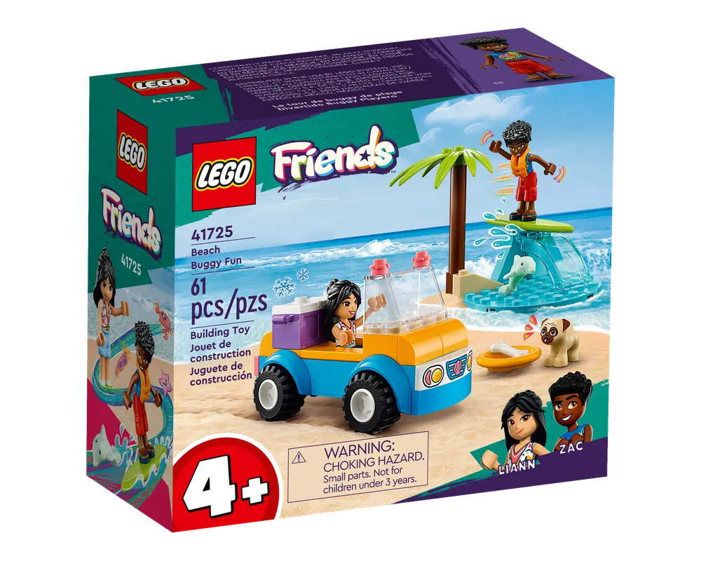 =LEGO Friends 41725 - Beach Buggy Fun - Authentic LEGO Set Main Image