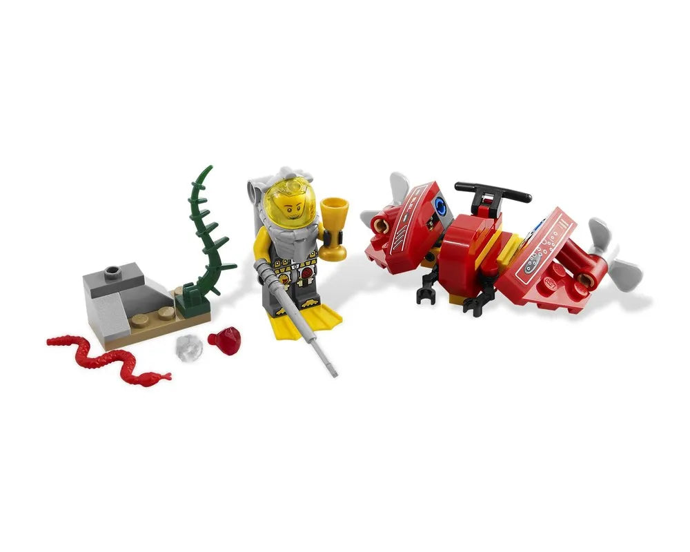 LEGO Atlantis 7976 - Ocean Speeder - Authentic LEGO Set Image 2