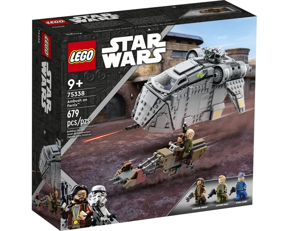 LEGO Star Wars 75338 - Ambush on Ferrix - Authentic LEGO Set Main Image