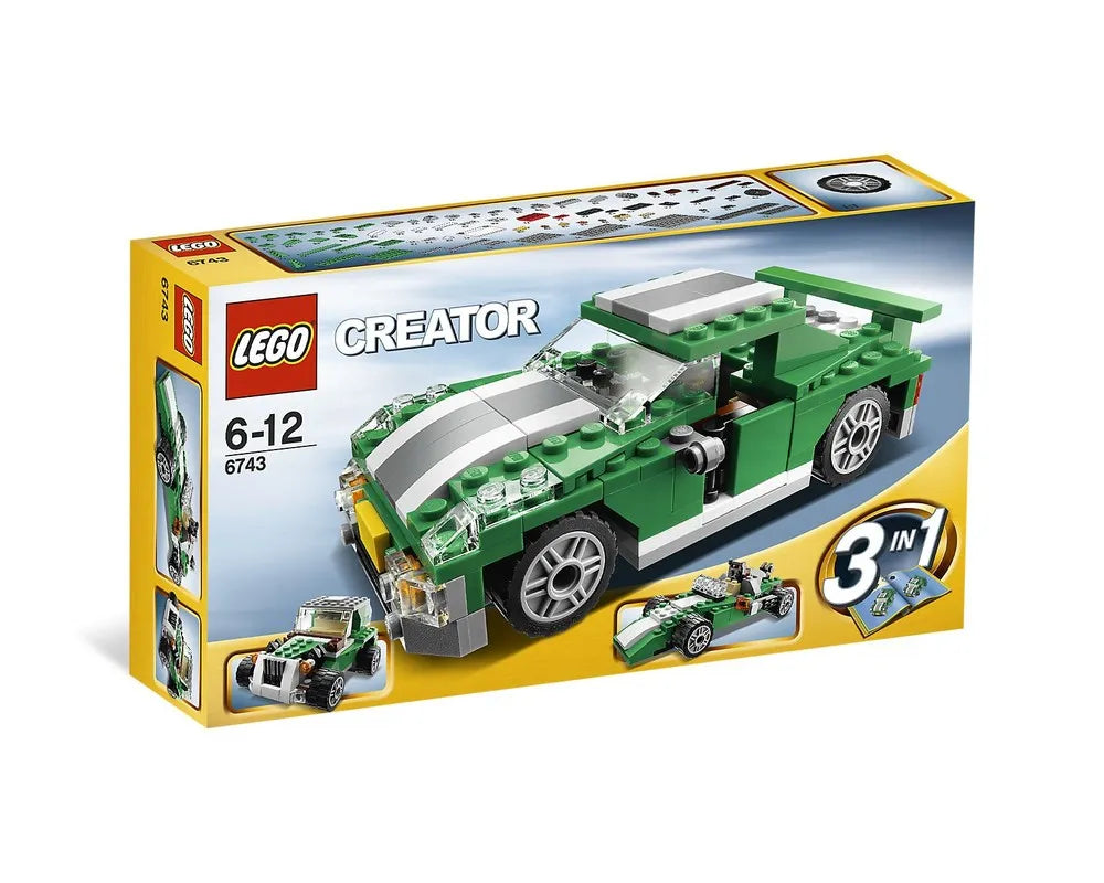 LEGO Creator 6743 - Street Speeder - Authentic LEGO Set Main Image