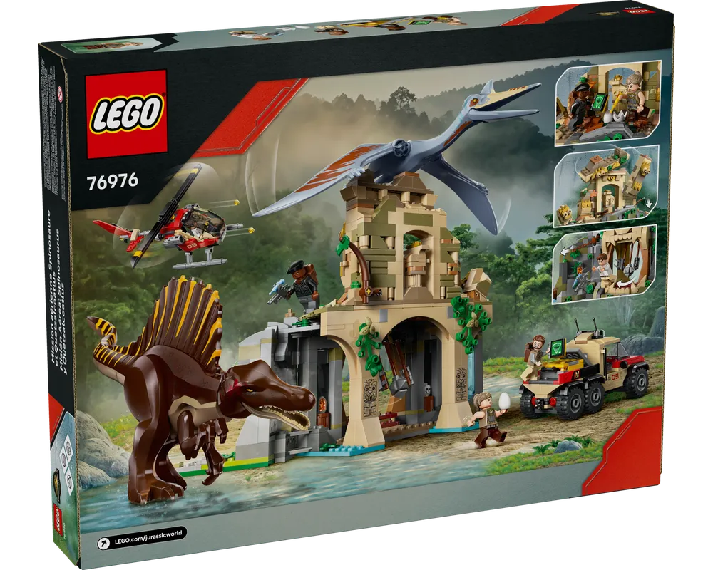 LEGO Jurassic World 76976 - Spinosaurus & Quetzalcoatlus Air Mission - Authentic LEGO Set Image 15