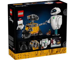 LEGO Disney 43279 - WALL-E and EVE - Authentic LEGO Set Image 3