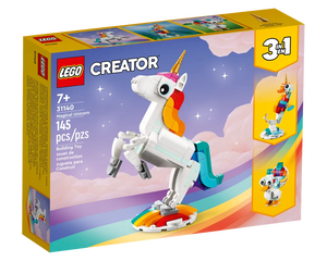 LEGO Creator 31140 - Magical Unicorn - Authentic LEGO Set Main Image