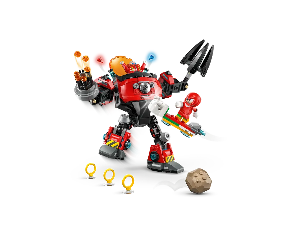 LEGO Sonic the Hedgehog 77005 - Knuckles vs. Dr. Eggman Egg Crusher Mech - Authentic LEGO Set Image 7