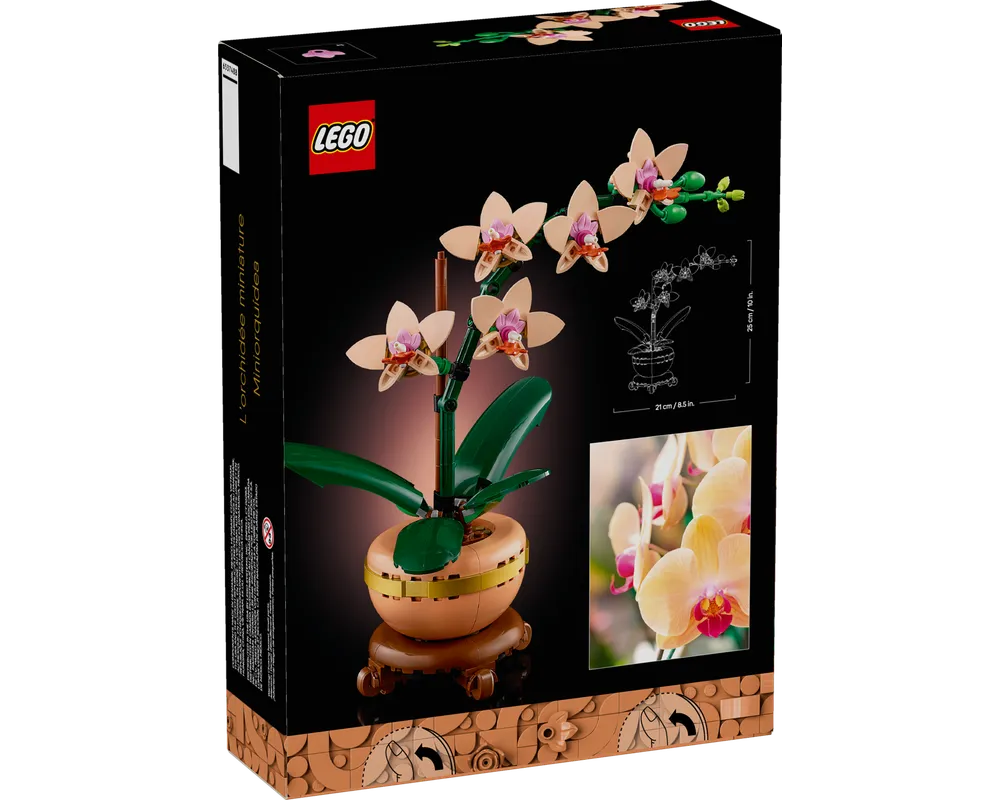 LEGO Botanicals 10343 - Mini Orchid - Authentic LEGO Set Image 2
