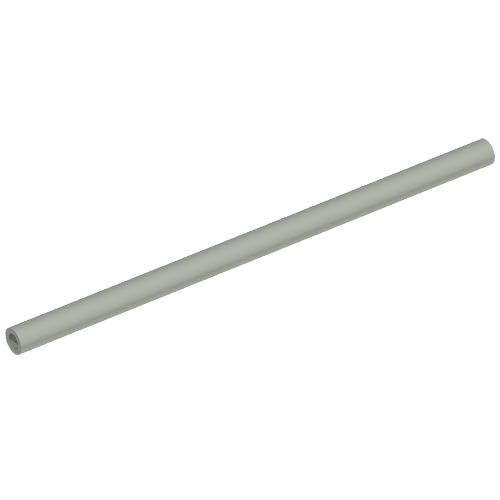 LEGO 5102c10 Hose, Pneumatic 4mm D.  10L / 8.0cm in Light Gray - Authentic LEGO Part
