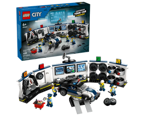LEGO City 60457 - Custom Police Car garage - Authentic LEGO Set Main Image