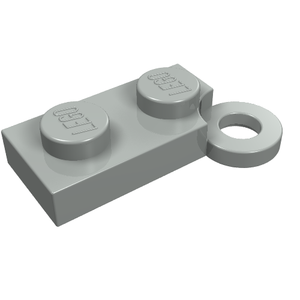 LEGO 2429 Hinge Plate 1 x 4 Swivel Base in Light Gray - Authentic LEGO Part