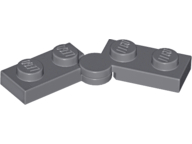 LEGO 2429c01 Hinge Plate 1 x 4 Swivel (2429 / 2430) in Dark Bluish Gray - Authentic LEGO Part