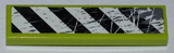 LEGO 2431pb0221R Tile 1 x 4 with Black and White Danger Stripes, Scratches and Splatters Pattern Model Right Side (Sticker) - Set 8963 - Main Product Image