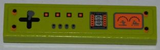 LEGO 2431pb0225 Tile 1 x 4 with Joystick and Control Panel Pattern (Sticker) - Set 8958 - Main Product Image