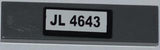 LEGO 2431pb0229 Tile 1 x 4 with 'JL 4643' Pattern (Sticker) - Set 4643 - Main Product Image