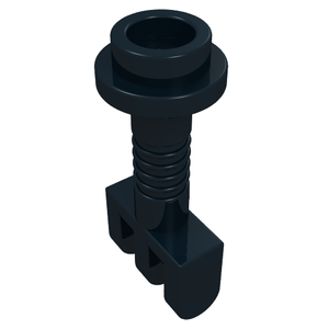LEGO 2433 Hinge Bar with 3 Fingers and End Stud (Control Lever) in Black - Authentic LEGO Part