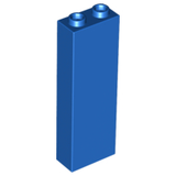 LEGO 2454 Brick 1 x 2 x 5 in Blue - Authentic LEGO Part