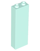 LEGO 2454 Brick 1 x 2 x 5 in Light Aqua - Authentic LEGO Part