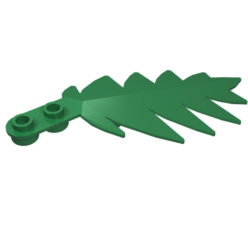 LEGO 2518 Plant, Tree Palm Leaf Large 10 x 5 - Main Product Image