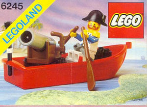 =LEGO Pirates 6245 - Harbor Sentry With instructions - No box - Authentic LEGO Set Main Image
