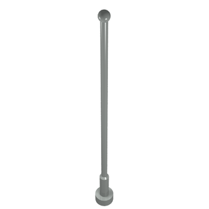 LEGO 2569 Antenna Whip 8H in Light Gray - Authentic LEGO Part