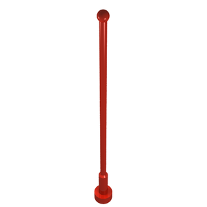 LEGO 2569 Antenna Whip 8H in Red - Authentic LEGO Part