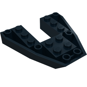 LEGO 2626 Boat, Bow Brick 6 x 6 x 1 in Black - Authentic LEGO Part