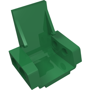 LEGO 2717 Technic Seat 3 x 2 Base in Green - Authentic LEGO Part