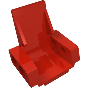 LEGO 2717 Technic Seat 3 x 2 Base in Red - Authentic LEGO Part