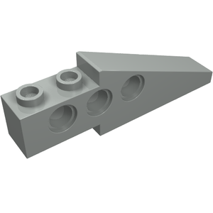 LEGO 2744 Technic Slope 6 x 1 x 1 2/3 in Light Gray - Authentic LEGO Part