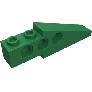 LEGO 2744 Technic Slope 6 x 1 x 1 2/3 in Green - Authentic LEGO Part