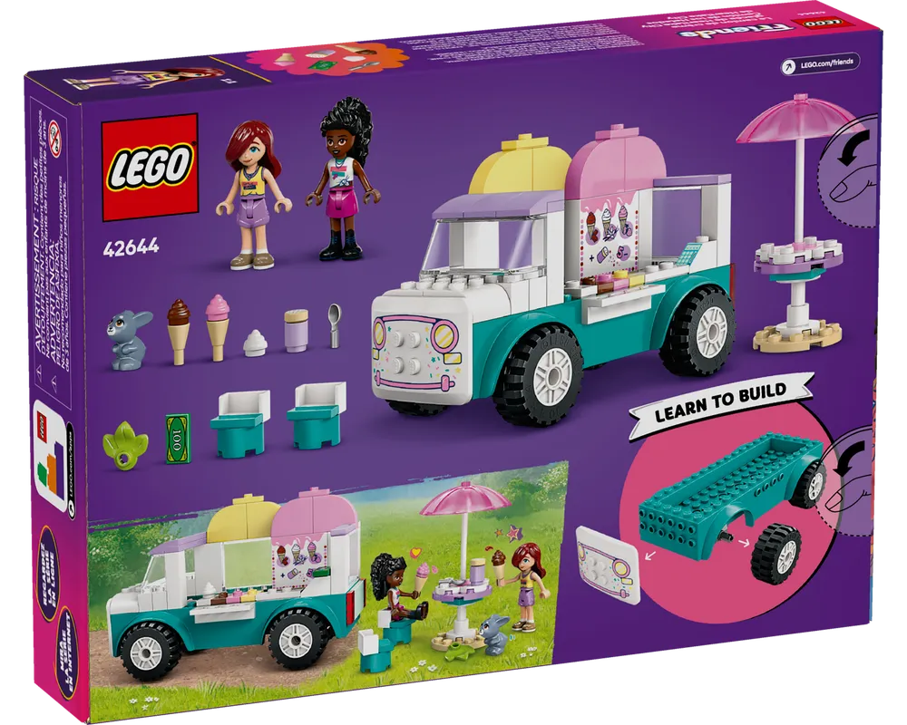 LEGO Friends 42644 - Heartlake City Ice Cream Truck - Authentic LEGO Set Image 2