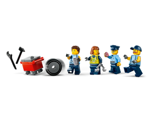 LEGO City 60457 - Custom Police Car garage - Authentic LEGO Set Image 17