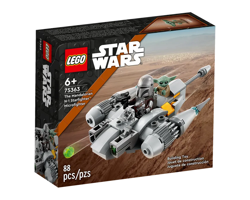 =LEGO Star Wars 75363 - The Mandalorian N-1 Starfighter Microfighter - Authentic LEGO Set Main Image