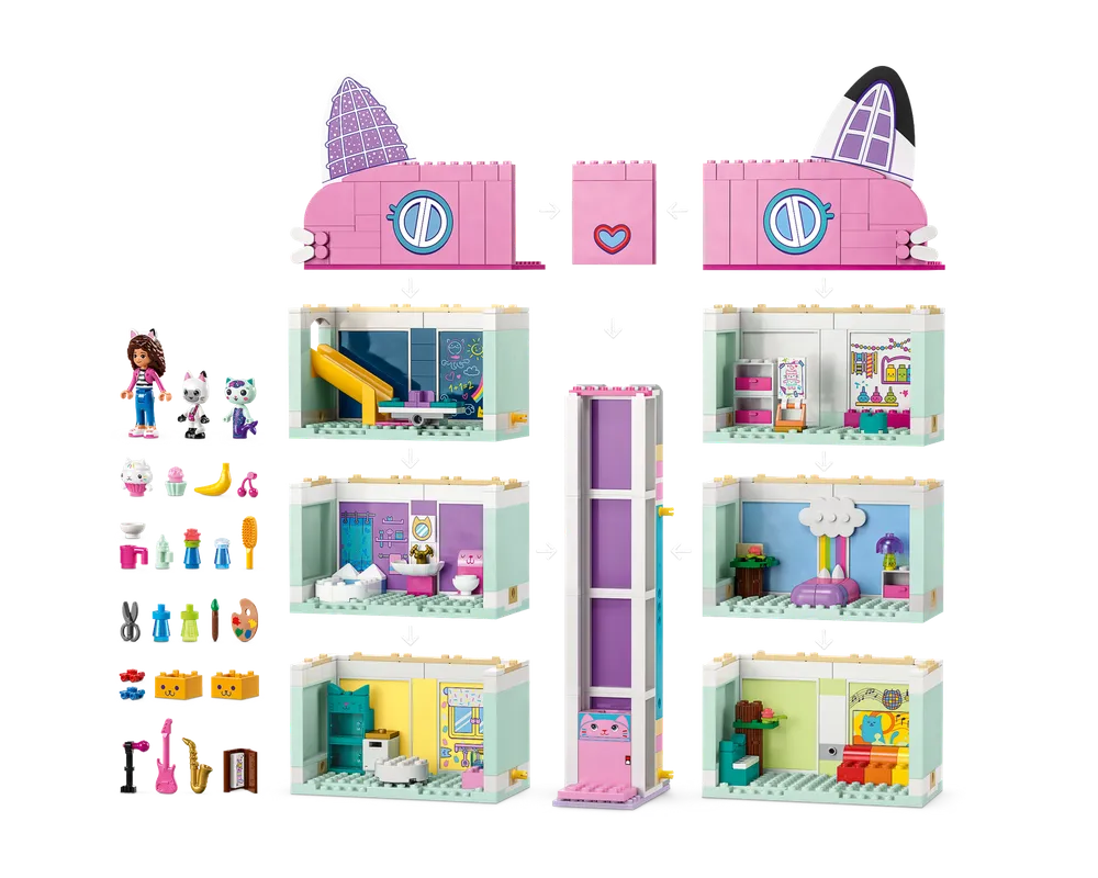 LEGO Gabby's Dollhouse 10788 - Gabby's Dollhouse - Authentic LEGO Set Image 4