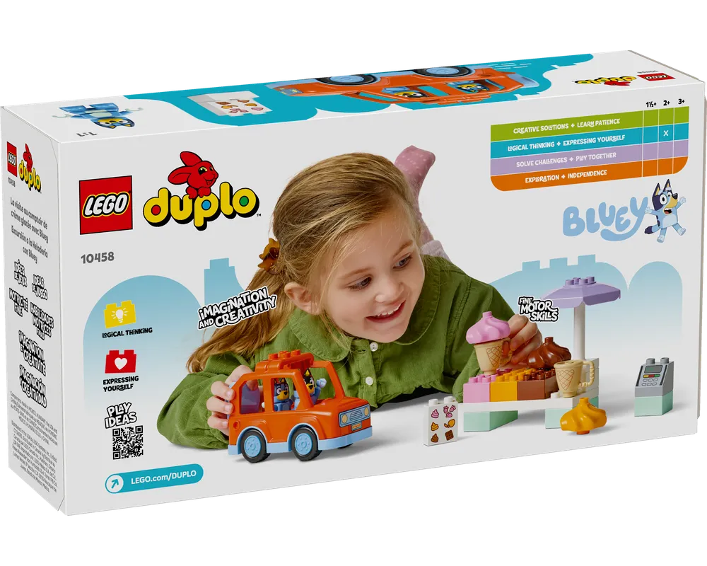 LEGO Bluey 10458 - Ice Cream Trip with Bluey - Authentic LEGO Set Image 9
