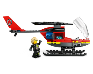 LEGO City 60411 - Fire Rescue Helicopter - Authentic LEGO Set Image 7