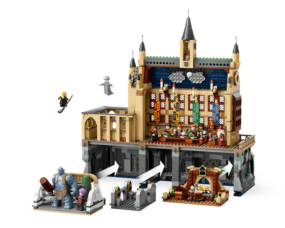 LEGO Harry Potter 76435 - Hogwarts Castle: The Great Hall - Authentic LEGO Set Image 5