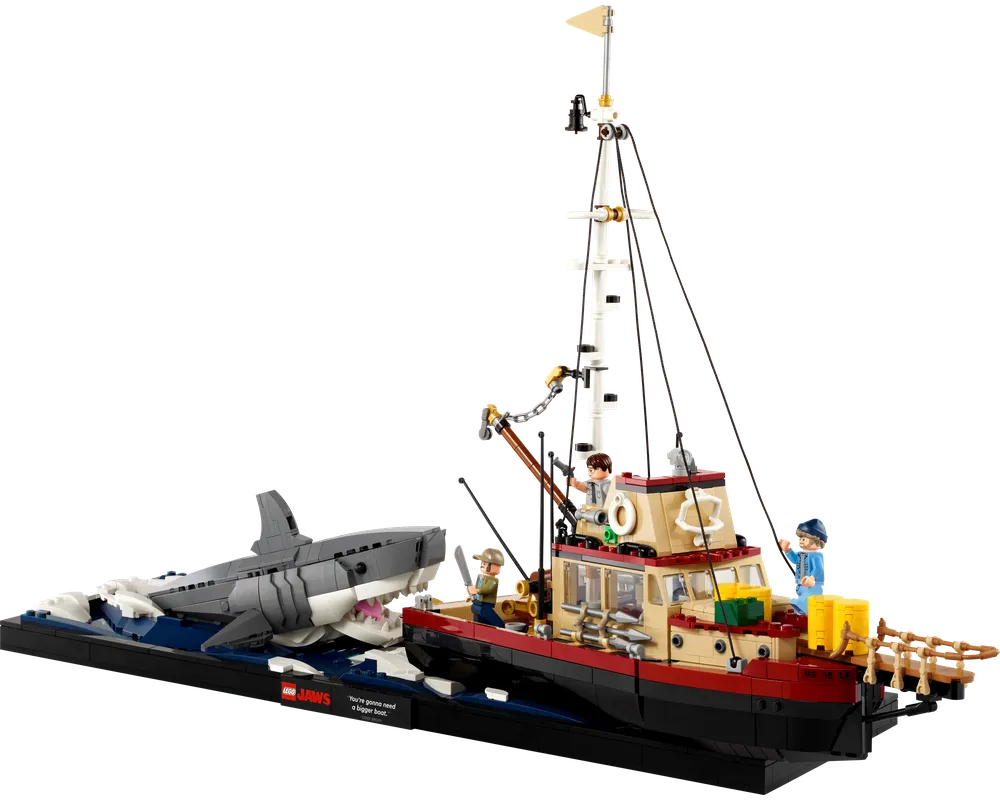 LEGO LEGO Ideas &#40;CUUSOO&#41; 21350 - Jaws - Authentic LEGO Set Image 2