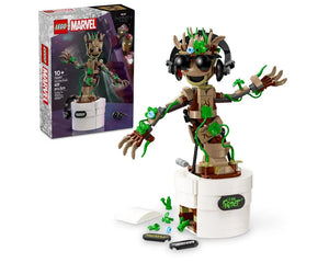 LEGO Super Heroes 76297 - Dancing Groot - Authentic LEGO Set Main Image