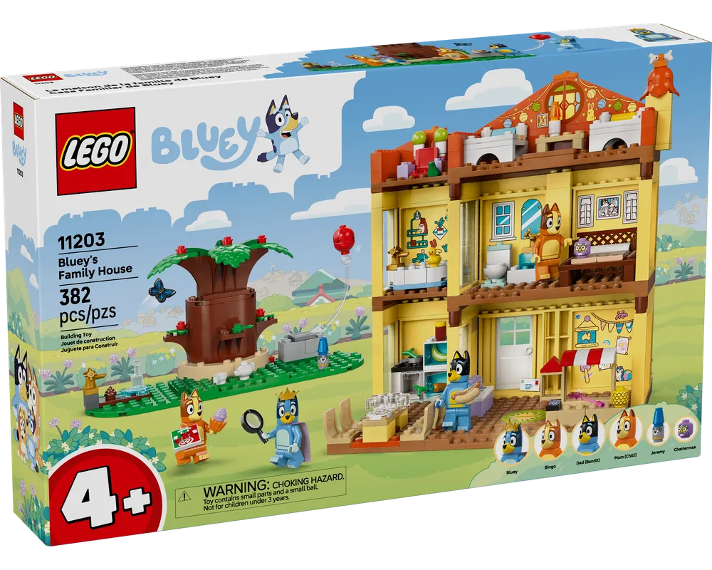 LEGO Bluey 11203 - Bluey’s Family House - Authentic LEGO Set Main Image