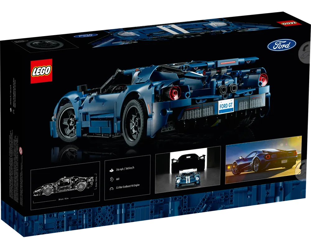 LEGO Technic 42154 - 2022 Ford GT - Authentic LEGO Set Image 7