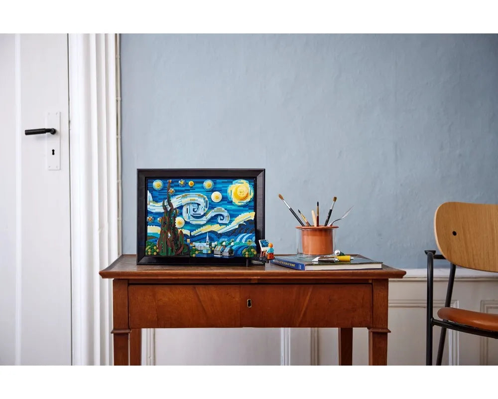 LEGO LEGO Ideas &#40;CUUSOO&#41; 21333 - The Starry Night (Vincent van Gogh) - Authentic LEGO Set Image 10
