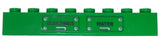 LEGO 3008pb122 Brick 1 x 8 with Black 'ELECTRICS' and 'WATER' Panels Pattern (Sticker) - Set 7898 - Main Product Image