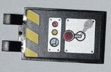 LEGO 30350pb012 Tile, Modified 2 x 3 with 2 Clips with Joystick and Controls Pattern (Sticker) - Set 8186 - Main Product Image