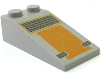LEGO 30363px1 Slope 18 4 x 2 with SW Snowspeeder Nose Pattern - Main Product Image