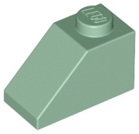 LEGO 3040 Slope 45 2 x 1 in Sand Green - Authentic LEGO Part