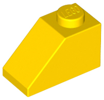 LEGO 3040 Slope 45 2 x 1 in Yellow - Authentic LEGO Part