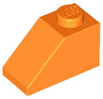 LEGO 3040 Slope 45 2 x 1 in Orange - Authentic LEGO Part