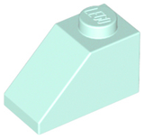 LEGO 3040 Slope 45 2 x 1 in Light Aqua - Authentic LEGO Part