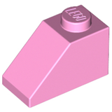 LEGO 3040 Slope 45 2 x 1 in Bright Pink - Authentic LEGO Part