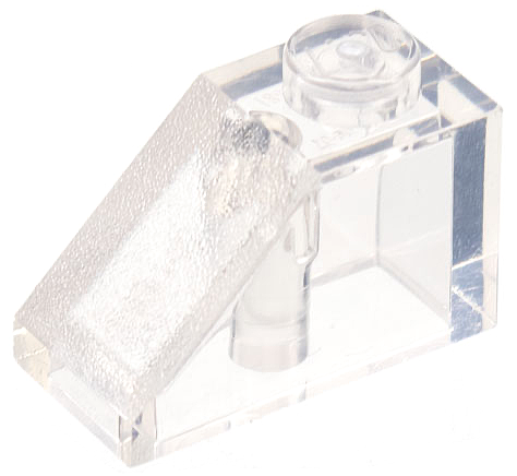 LEGO 3040 Slope 45 2 x 1 in Trans-Clear - Authentic LEGO Part