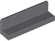 LEGO 30413 Panel 1 x 4 x 1 in Dark Bluish Gray - Authentic LEGO Part